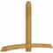Ekena Millwork Bellingham Rough Sawn Timber Gable Bracket, Western Red Cedar, 108"W x 72"H x 6"D x 6"F, 16/12 Pitch GBW108X72X0606BEL00RWR - alternate 3